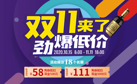 双11全年最低价,购券抵现金多重好礼等您拿!
